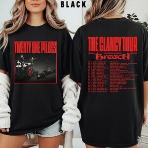 Twenty One Pilots "The Clancy Tour" Shirt, Unisex Alternative Rock Fan Gift